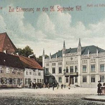 Bild vergr��ern: Rathaus im Jahr 1911